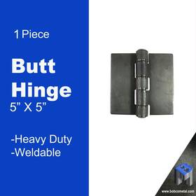 6wh-4p Heavy Duty Weldable Butt Hinges 5 Inch X - Steel Hinge 1 Piece
