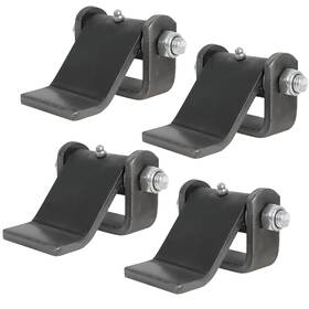 Hdth02 Hedday Trailer Hinges For Door Gate Body Hinge Strap Style Short Leaf Heavy Duty Weld O