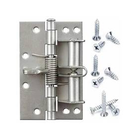 Yhy001 Heuskay 2 Pcs 4 Inches Automatic Door Hinge Self-closing Hinges Heavy Duty Spr Inch