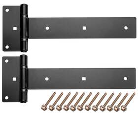 Sjc-g180 Hfcenxie T-strap Gate Hinges 12 In Heavy Duty Tee Hinge T-door 180 Opening