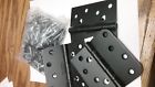 Hgbbr51d Flat Black Steel Heavy Ball Bearing Door Hinge New