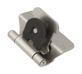 P5311-sn-10b Hickory Hardware Double Demountable Hinge - 1/4 Inch Overlay Sel