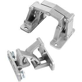 Bb-x9cc-yw22 Higstar Fence Gate Hinges Heavy Duty Steel Frame 180 Degree Open Weld Onto The