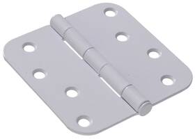 851275 Hillman 008236863710 The Group Residential Door Hinge 4 Inch Full Mortise Removable Pin White