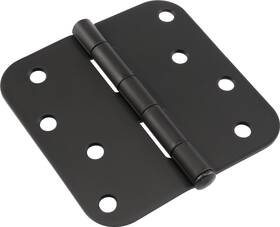 Hillman 038902001429 Hardware Essentials 5/8 Inch Round Corner Door Hinge Oil Rubbed Bronze 4