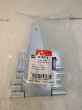046-1714-8 Hillman 851675 Pack Of 5 - Heavy Duty T-hinge Zinc 8 Inch