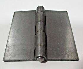 851965 Hillman 4 Inch Plain Steel Weldable Door Hinge Pack Of 5 Loc M8