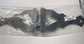 852768 Hillman Ornamental Strap Hinge In Black 8 Inch