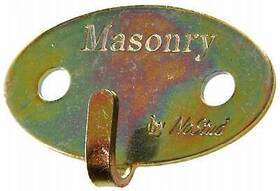 121051 Hillman Fasteners 5 Pack Masonry Picture Hanger Supports 300-lbs