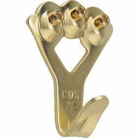 50026 Hillman Fasteners 12 Pack Pro-series Picture Hangers 75-lb. Single