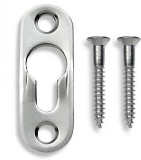 50236 Hillman Fasteners Keyhole Hanger 2-hole Flat 2-pc. -50236