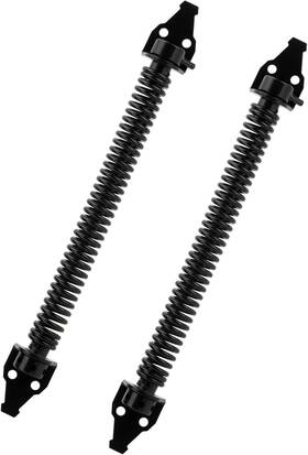 608f Hillmaster Hardware 14 Inch Self Closing Gate Spring For Wooden And Vinyl Fences 2 Pack Black