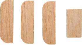 Hinge Hider Llc 445003586503 The Original Door Filler Plates 3.5 Inch Wood 8 Pieces