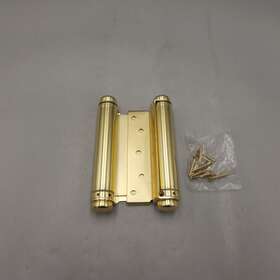 Hinge Outlet 633090415265 Double Action Heavy Duty Solid Steel For Doors And Gates 6 Inch