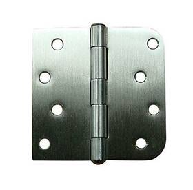 Hinge Outlet 644391829828 Stainless Steel Hinges 4 Inch With 5/8 Square Corner Nrp 2 Pack