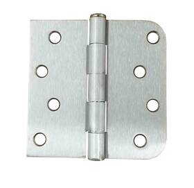 Hinge Outlet 644391830541 4 Inch Exterior Door Hinges - 5/8 Square Corner Removable Pin For Smoo