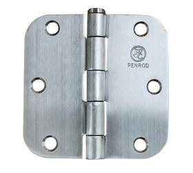 Hinge Outlet 644391832194 Stainless Steel Door Hinges 3.5 Inch With 5/8 Radius Highly Rust Resist