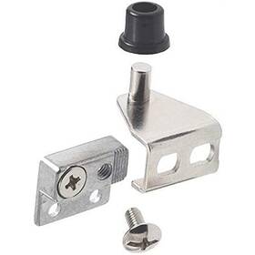 Hinge Outlet 644391833825 Pivot Door Flush Removable Concealed Nickel 2 Pack