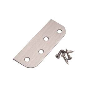 Hinge Outlet 644391834211 Blanks For Door Hinges - Filler Plates 4 Inch With 5/8 3 Pack