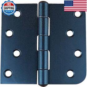 Hinge Outlet B07n7ksy7f Black Stainless Steel Exterior Door Hinges 4 5/8 Square