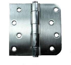 Rpb4040-58sq-316us32dnrp Hinge Outlet 316 Marine Grade Stainless Steel - 4 Inch With 5/8 Square Radius