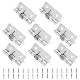 Hitefu 779712549243 Yoohey 8pcs 1.5 Inch Spring Hinge Self Closing 304 Stainless Steel Spr