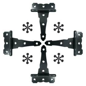 Hlmoptimo 711731399959 4 Inch Strap Hinges Shed Door Heavy Duty T Decorative