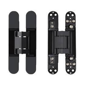 Hlmoptimo 711731400235 6inch Door Hinges Invisible Concealed Alloy 180 Degree Swing Hi