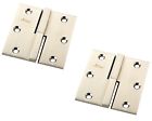 Hlr-35l-sss Linnea Square Knuckle Door Hinge Pack