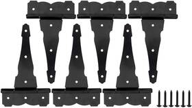Home Master 313091964961 Hardware 8 In Heavy Duty Decorative T Strap Hinge Shed Storage