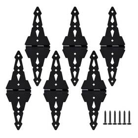 Home Master 842001150717 8 Inch Gate Hinges Heavy Duty Wood For Wooden Fences