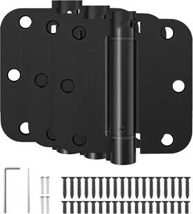 Hosom 313093434400 Self Closing Door Hinges 3.5 Inch Spring Loaded