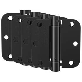 B0b1cygvz4 Hosom 3.5 Inch Matte Black Self-closing Spring Door Hinges Adjustable Ul Listed