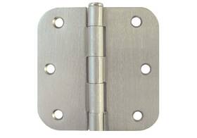 House Guard Hardware 700310256905 24 Satin Nickel 3.5 Inch X 5/8 Radius Round Corner Interior Door Hinge Free Shipping