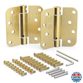 B07qwb56k3 Houseables Self Closing Door Hinges Spring Hinge Closer Loaded Auto Close 4 Inc