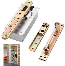 Howhy 705353637698 Pivot Hinges Hidden Hardware For Heavy Duty Wood Doors Bookcase And Secret