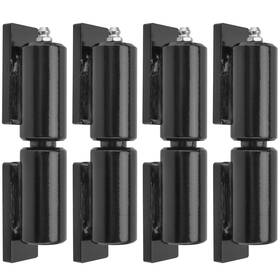 Hozeon 746433914803 4 Pcs 5 Inch Heavy Duty Barrel Gate Hinge Weldable Ball Bearing Style