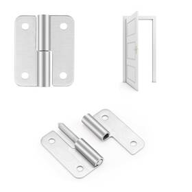 Hsmt-hinges B0ckp44ph4 Hsmt-hinges 2.5 Inch Lift Off Stainless Steel 304 Small Slip Joint Flag