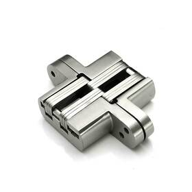 Huge Leading 778836698615 Pair Of 2-3/4ftft Hidden Gate Hinge Stainless Steel Invisible Door Hinges Conce