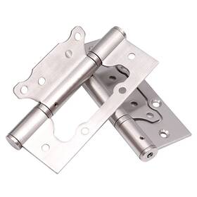 Hyever 657419857253 2 Pcs 5 Inch X 3 Inches Door Hinges Stainless Steel Ball Bearing With S