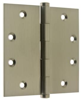 84545-015 Idh By St. Simons 879913008027 Idhba Professional Quality Solid Brass 4-1/2 Inch Full Mortise Door H