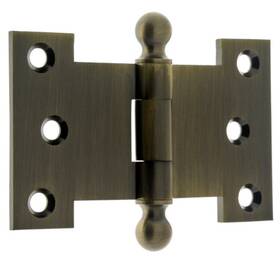 80254-005 Idhba 815386014752 Professional Quality Solid 2-1/2 Inch X 4 Parliament Hinges With Ball