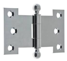 80254-026 Idhba 815386014783 Professional Quality Solid Brass 2-1/2 Inch X 4 Parliament Hinges With