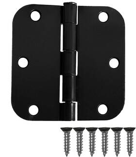 Ilyapa 840013402725 48 Pack Black Door Hinges For Doors 3.5 X Inch Interior Hing