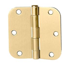 Ilyapa 840013407508 18 Pack Bright Polished Brass Hinges For Doors 3.5 X Inch Interior