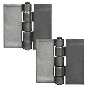 Ilyapa 840013428732 Heavy Duty 4x4 Weldable Gate Hinge - Pack Of 2 Butt Hinges