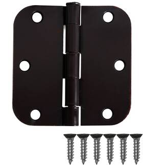 B0b994ph57 Ilyapa 36pk Oil Rubbed Bronze 3.5 Inch X Interior Door Hinges Screws Incl