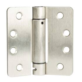 Il-sdh4-.25-s2 Ilyapa Self Closing Door Hinges 2 Pack Satin Nickel Mortise Spring Hinge - 4 X I