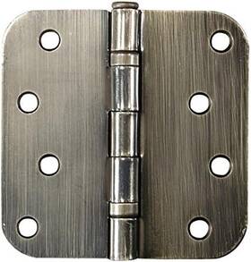 Inc. 313113493462 4 Inch With 5/8 Radius Ball Bearing Door Hinges Heavy-duty Steel Remov