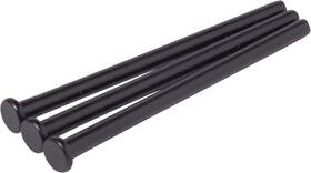 Hp4us19  Inc. Hinge Pins For Doors 4 Inches Black 3 Pack